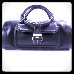 Jimmy Choo Leather Tahula Hillary Doctor Handbag